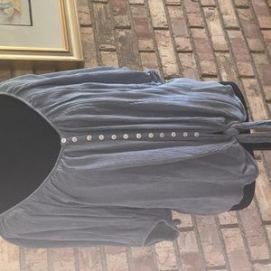 Karen Kane tie front top.